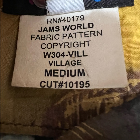 Jams World Artsy Impressionist Village Dress Size Medium - Picture 12 of 12